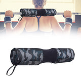 Maxbell Portable Barbell Pad Fitness Gym Squat Shoulder Support Weight Weightlifting Camouflage