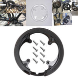 Maxbell 42~44T Bike Chainring Guard with Screws for Wheel Ring Cover Accessory Black