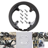 Maxbell 42~44T Bike Chainring Guard with Screws for Wheel Ring Cover Accessory Black