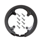 Maxbell 42~44T Bike Chainring Guard with Screws for Wheel Ring Cover Accessory Black