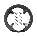 Maxbell 42~44T Bike Chainring Guard with Screws for Wheel Ring Cover Accessory Black