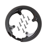 Maxbell 42~44T Bike Chainring Guard with Screws for Wheel Ring Cover Accessory Black