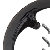 Maxbell 42~44T Bike Chainring Guard with Screws for Wheel Ring Cover Accessory Black