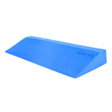 Maxbell Yoga Brick EVA Supportive Balance Foam Slant Wedge for Gym Exercise Fitness Blue