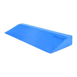 Maxbell Yoga Brick EVA Supportive Balance Foam Slant Wedge for Gym Exercise Fitness Blue