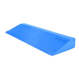 Maxbell Yoga Brick EVA Supportive Balance Foam Slant Wedge for Gym Exercise Fitness Blue