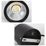 Maxbell Ceiling Downlights 12W Black Spot Light for Under Eave Bathroom Living Room Neutral