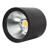 Maxbell Ceiling Downlights 12W Black Spot Light for Under Eave Bathroom Living Room Neutral