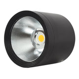 Maxbell Ceiling Downlights 12W Black Spot Light for Under Eave Bathroom Living Room Neutral