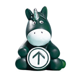 Maxbell Nordic Horse Sculpture Art Crafts Pony Figurine for Car Cabinet Dark Green