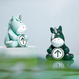 Maxbell Nordic Horse Sculpture Art Crafts Pony Figurine for Car Cabinet Dark Green