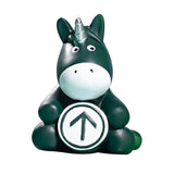 Maxbell Nordic Horse Sculpture Art Crafts Pony Figurine for Car Cabinet Dark Green