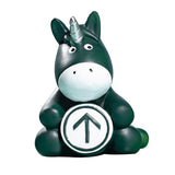 Maxbell Nordic Horse Sculpture Art Crafts Pony Figurine for Car Cabinet Dark Green