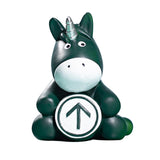 Maxbell Nordic Horse Sculpture Art Crafts Pony Figurine for Car Cabinet Dark Green