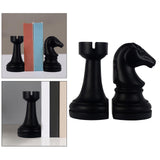 Maxbell Chess Bookends Book Ends to Hold Books Support Dividers for Home Office