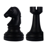 Maxbell Chess Bookends Book Ends to Hold Books Support Dividers for Home Office