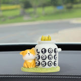 Maxbell Car Dashboard Ornament Bonsai Decor for Home Interior Display Auto Gifts puppy