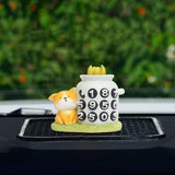 Maxbell Car Dashboard Ornament Bonsai Decor for Home Interior Display Auto Gifts puppy