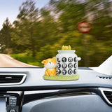 Maxbell Car Dashboard Ornament Bonsai Decor for Home Interior Display Auto Gifts puppy