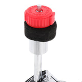 Maxbell Drum Parts Drum Accessories Drum Mute Control for Beginners Red