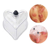 Maxbell Vacuum Cups Back Pain Relief Cupping Cans Jars Body Massage Heart Shaped