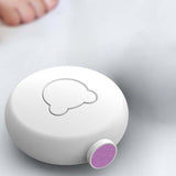 Maxbell Baby Electric Nail File Nail File Kit for Newborn Trim Polish Grooming Kit White