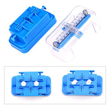 Maxbell 1/4 1/2 Multiple Pill Splitter Pill Cutter Splitting Tablet Divider Blue