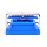 Maxbell 1/4 1/2 Multiple Pill Splitter Pill Cutter Splitting Tablet Divider Blue