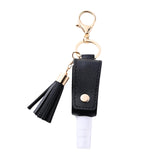 Maxbell 30ml Hand Washing Keychain Refillable Spray Bottle for Shampoo Liquid Black