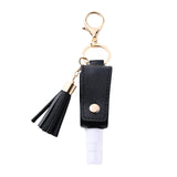 Maxbell 30ml Hand Washing Keychain Refillable Spray Bottle for Shampoo Liquid Black