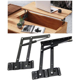 Maxbell 2x Lift up Table Lifting Frame Furniture Accessories Fitting Hinge for Frame