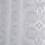 Maxbell Kitchen Curtain Tier Lace Window Valance for Bar Cafe Balcony Dining Room White