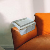 Maxbell Couch Caddy with 4 Pockets Arm Chair Caddy for Magazines Wine Cellphone