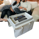 Maxbell Couch Caddy with 4 Pockets Arm Chair Caddy for Magazines Wine Cellphone