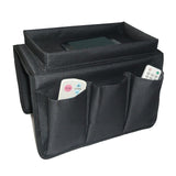 Maxbell Couch Caddy with 4 Pockets Arm Chair Caddy for Magazines Wine Cellphone