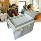 Maxbell Couch Caddy with 4 Pockets Arm Chair Caddy for Magazines Wine Cellphone