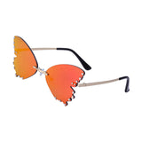 Maxbell Vintage Style Butterfly Shape Sunglasses Women UV Protection Outdoor Red
