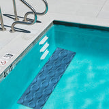 Maxbell Anti Slip Swimming Pool Ladder Mat for Front Door Swimming Pool Blue B