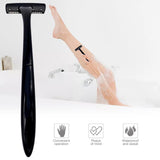 Maxbell Razor Long Handle Body Shaving Tool Back Hair Shaver for Bathroom Husband