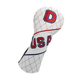 Maxbell Golf Wood Head Cover PU Leather Headcover Sleeve with Number Tag Guard 1 6.30x12.99inch