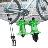 Maxbell XM490 Bike Hub Rear MTB Hub Disc Brake 6Pawls 72HD MTB Hub for Bike Green