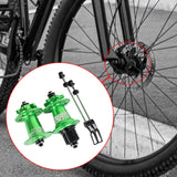 Maxbell XM490 Bike Hub Rear MTB Hub Disc Brake 6Pawls 72HD MTB Hub for Bike Green