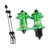 Maxbell XM490 Bike Hub Rear MTB Hub Disc Brake 6Pawls 72HD MTB Hub for Bike Green