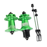 Maxbell XM490 Bike Hub Rear MTB Hub Disc Brake 6Pawls 72HD MTB Hub for Bike Green