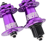 Maxbell XM490 Bike Hub Rear MTB Hub Disc Brake 6Pawls 72HD MTB Hub for Bike Purple