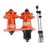 Maxbell XM490 Bike Hub Rear MTB Hub Disc Brake 6Pawls 72HD MTB Hub for Bike Orange