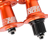 Maxbell XM490 Bike Hub Rear MTB Hub Disc Brake 6Pawls 72HD MTB Hub for Bike Orange