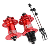 Maxbell XM490 Bike Hub Rear MTB Hub Disc Brake 6Pawls 72HD MTB Hub for Bike Red