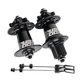 Maxbell XM490 Bike Hub Rear MTB Hub Disc Brake 6Pawls 72HD MTB Hub for Bike Black