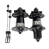 Maxbell XM490 Bike Hub Rear MTB Hub Disc Brake 6Pawls 72HD MTB Hub for Bike Black